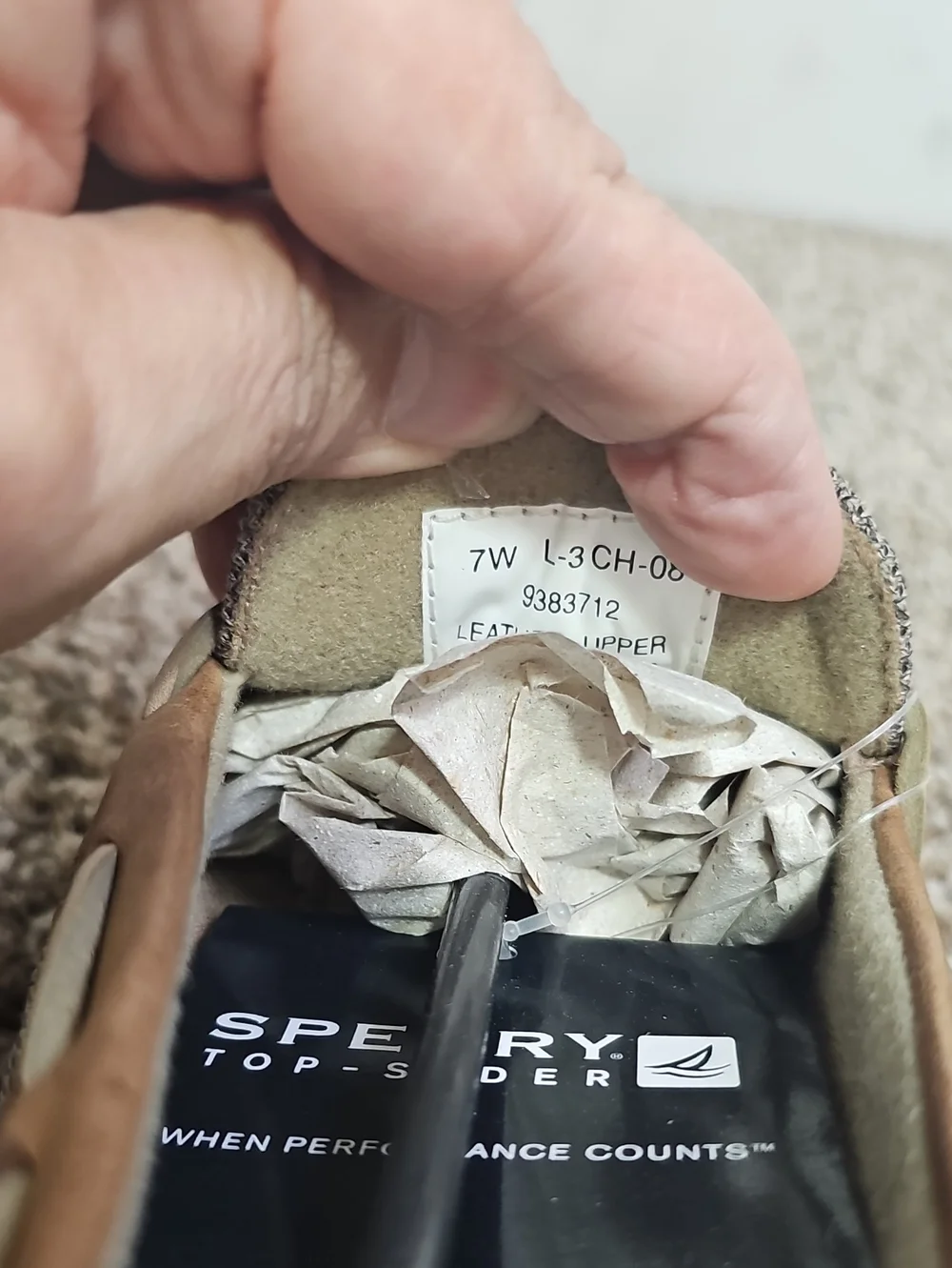 SPERRY TASSEL BOAT SHOES BFPM-08-228